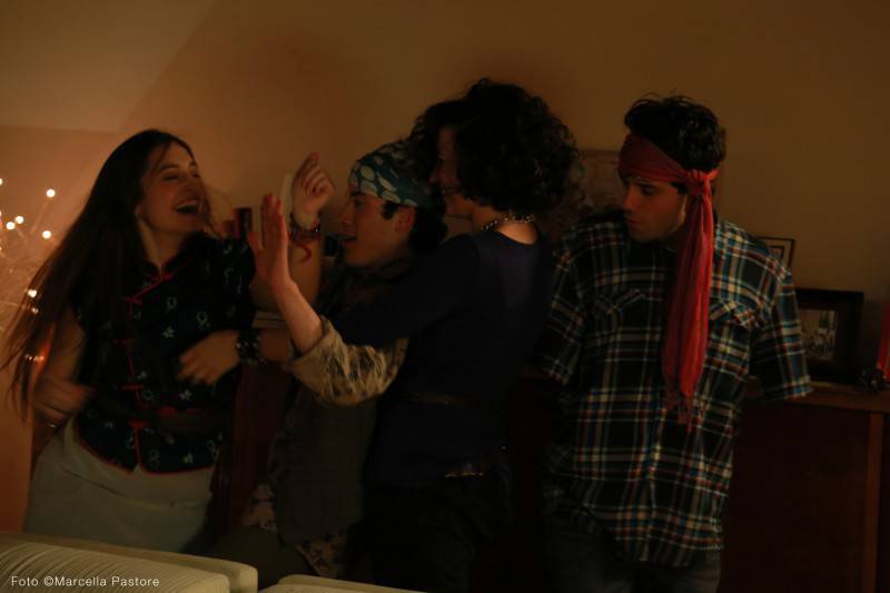 Fotografie di Marcella Pastore sul set di "Noi siamo Francesco" di Arancia Cinema, regia di Guendalina Zampagni