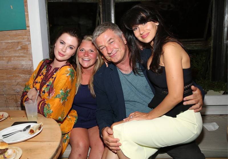 EAST HAMPTON, NY - JULY 24:  Alec Baldwin, Hilaria Baldwin and Ireland Baldwin attend the "Mission: Impossible - Rogue Nation" Special Screening Hosted By Alec Baldwin, After Party, at Blue Parrot on July 24, 2015 in East Hampton, New York.  (Photo by Monica Schipper/Getty Images for Paramount Pictures Studios) *** Local Caption *** Alec Baldwin;Hilaria Baldwin;Ireland Baldwin