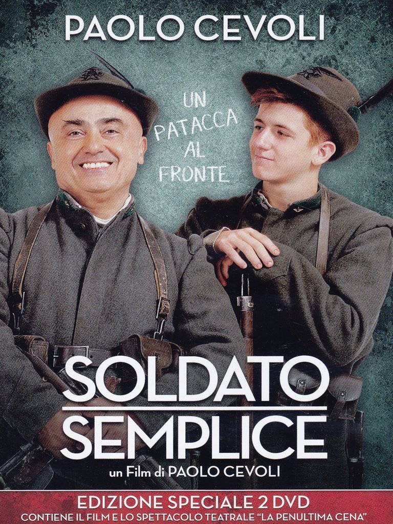 Doppio dvd per il soldato semplice Paolo Cevoli