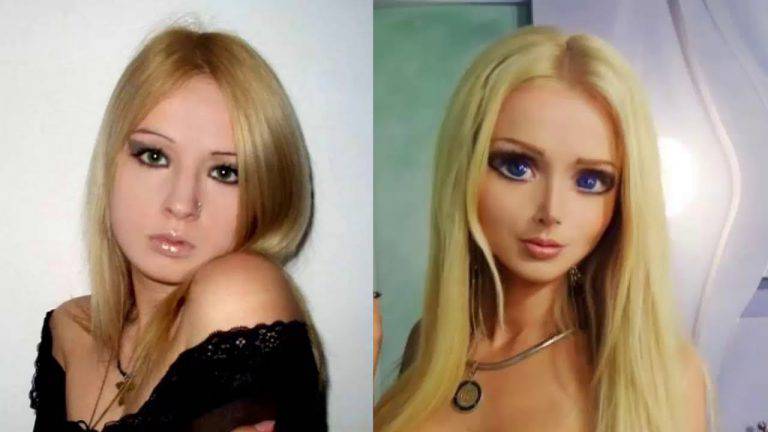 Ragazze Che Si Truccano Come Barbie