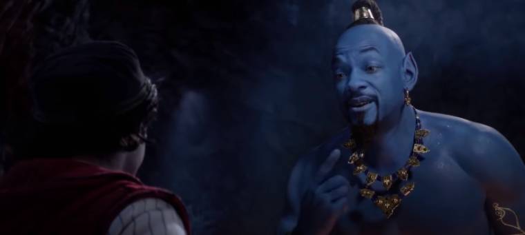 Will Smith è Aladdin