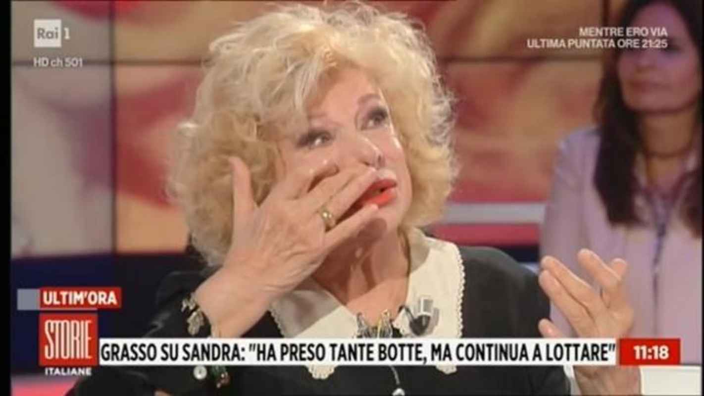 Sandra Milo confessione shock a Storie Italiane: le sue parole