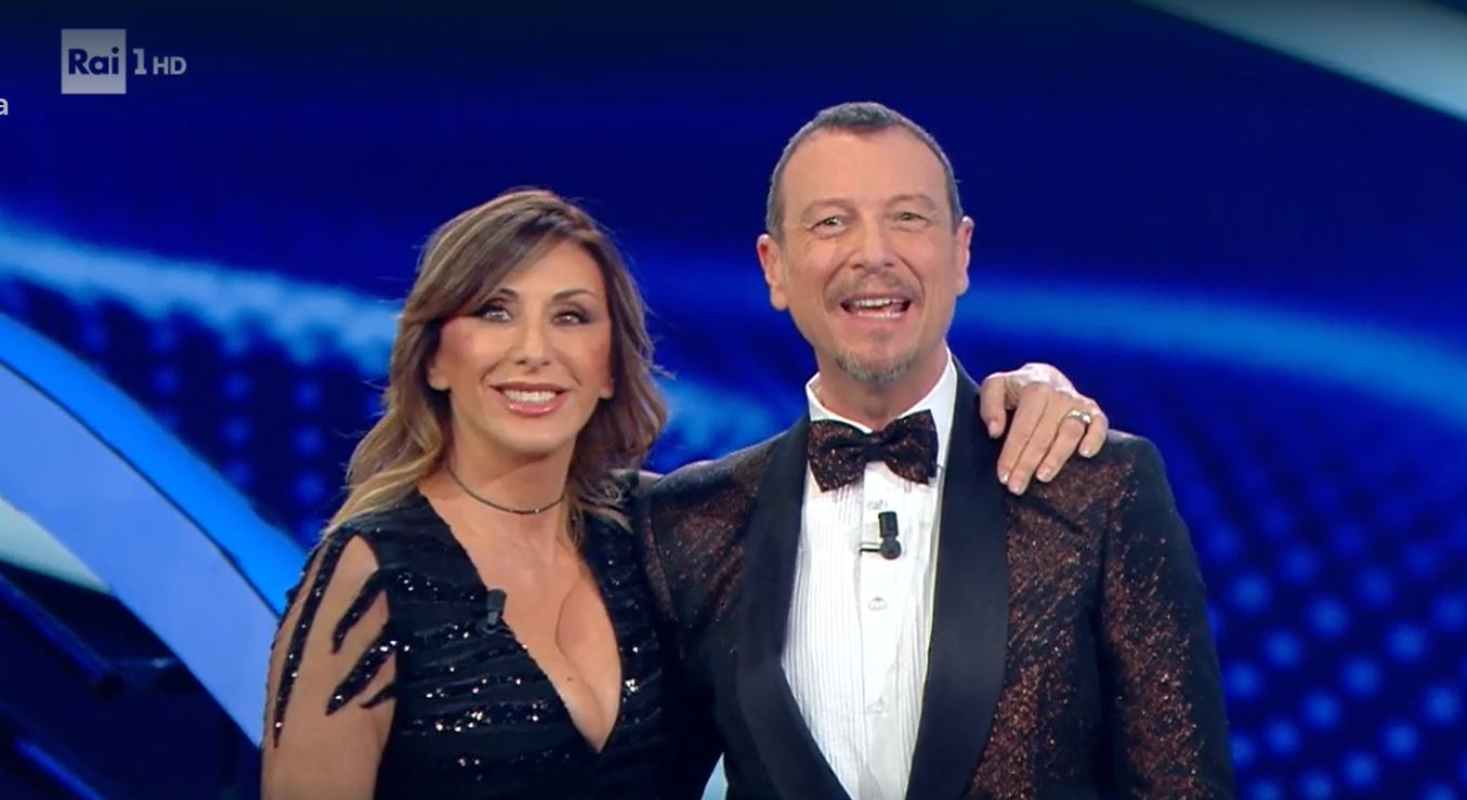 sabrina salerno gaffe sanremo 2020