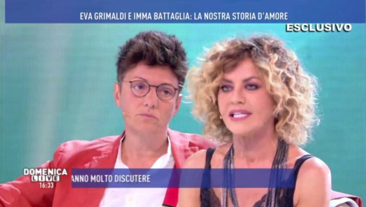 Eva Grimaldi Imma Battaglia