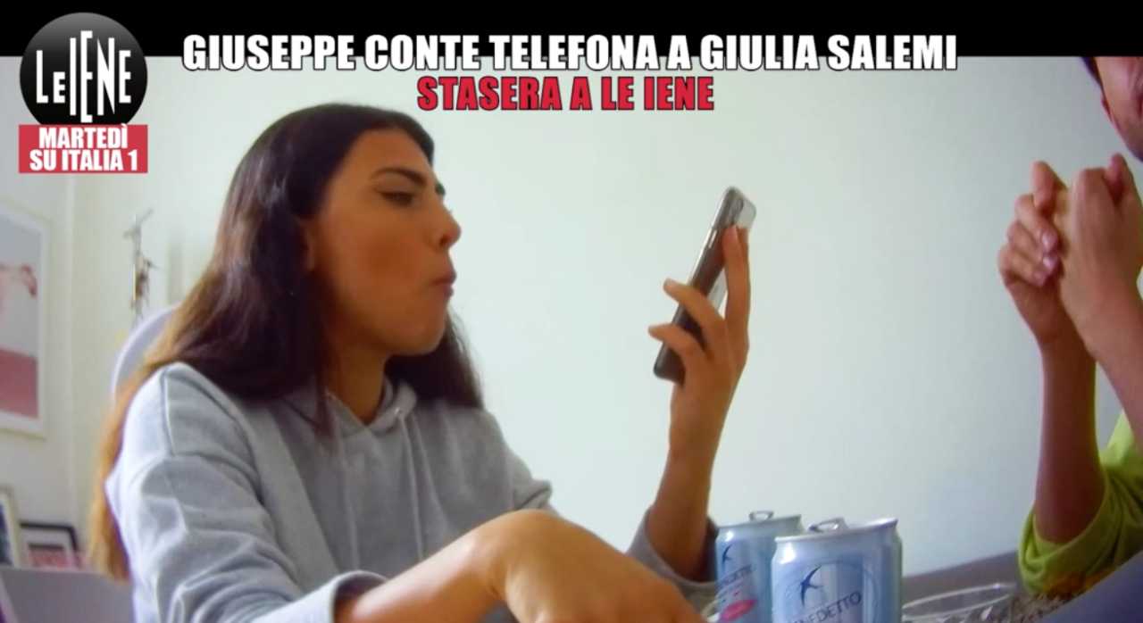 Giulia Salemi, scherzo Iene