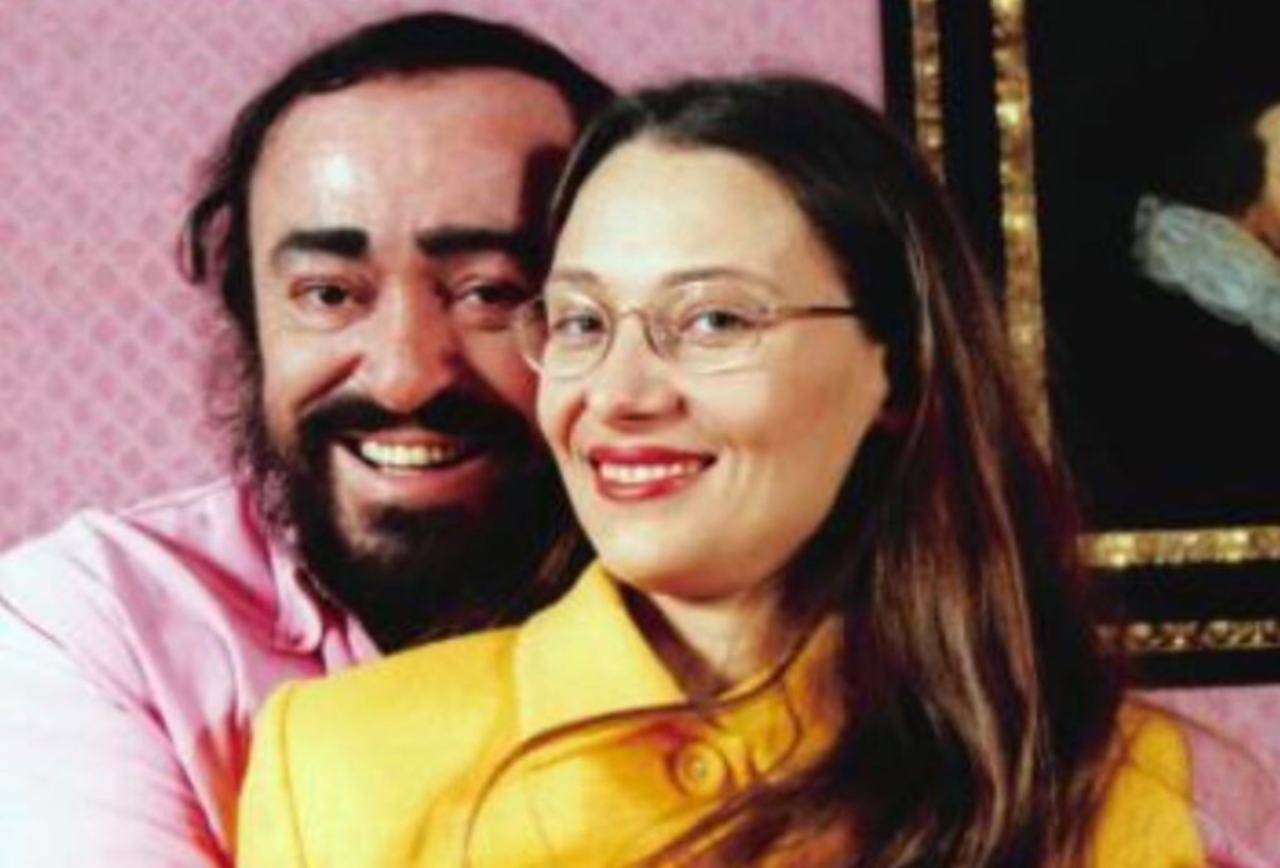 Nicoletta Mantovani e Pavarotti