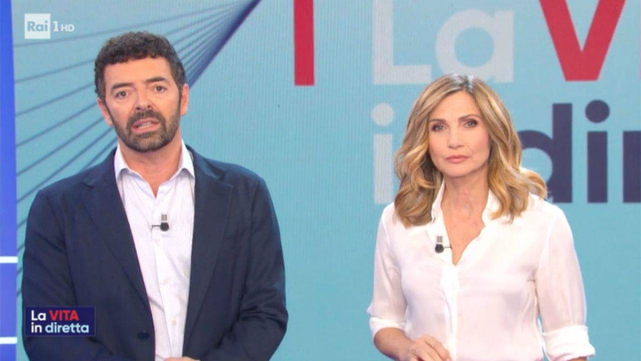 Alberto Matano e Lorella Cuccarini
