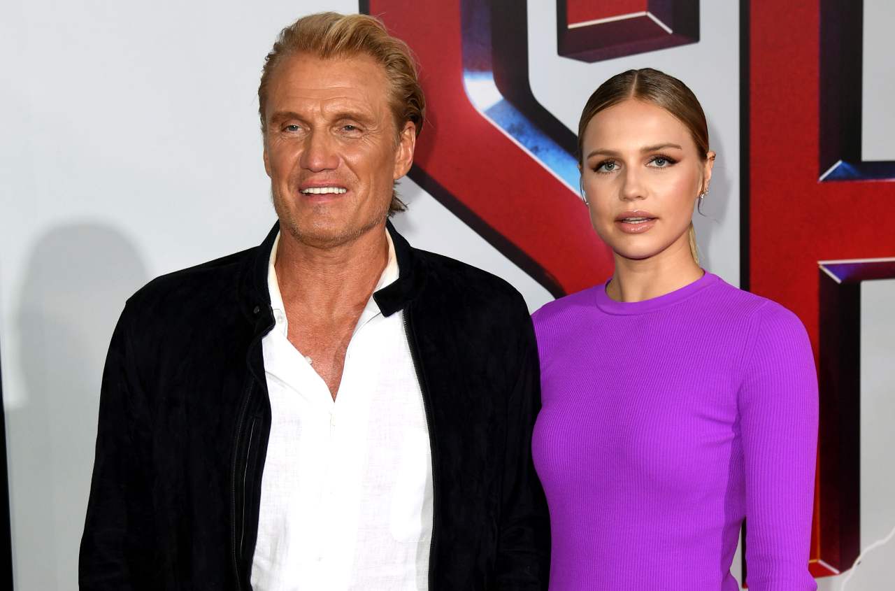 Dolph Lundgren e sua figlia Ida (GettyImages)