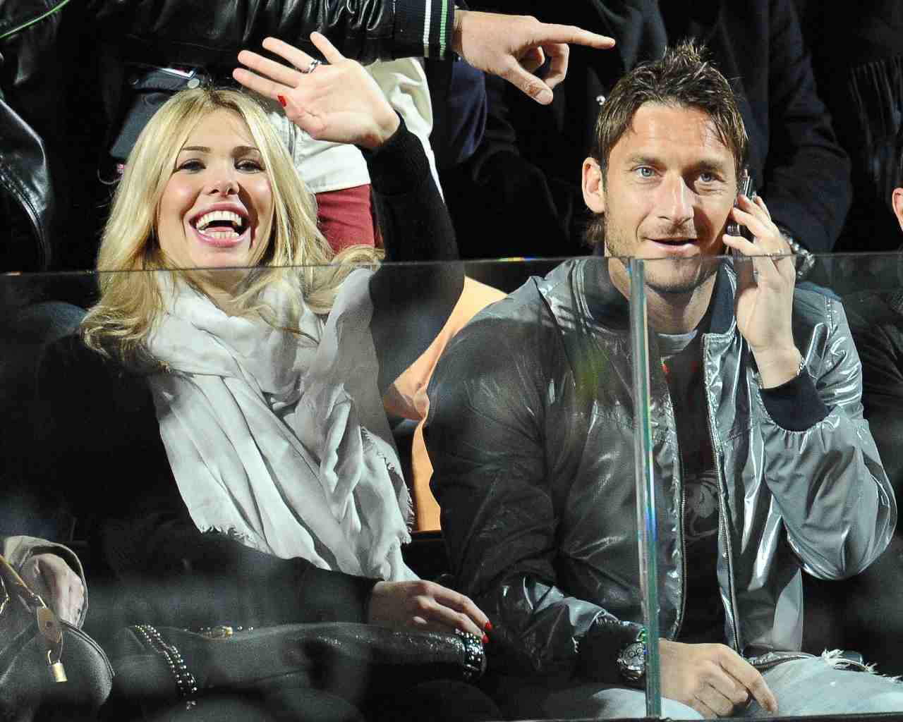 Francesco Totti e Ilary Blasi (GettyImages)