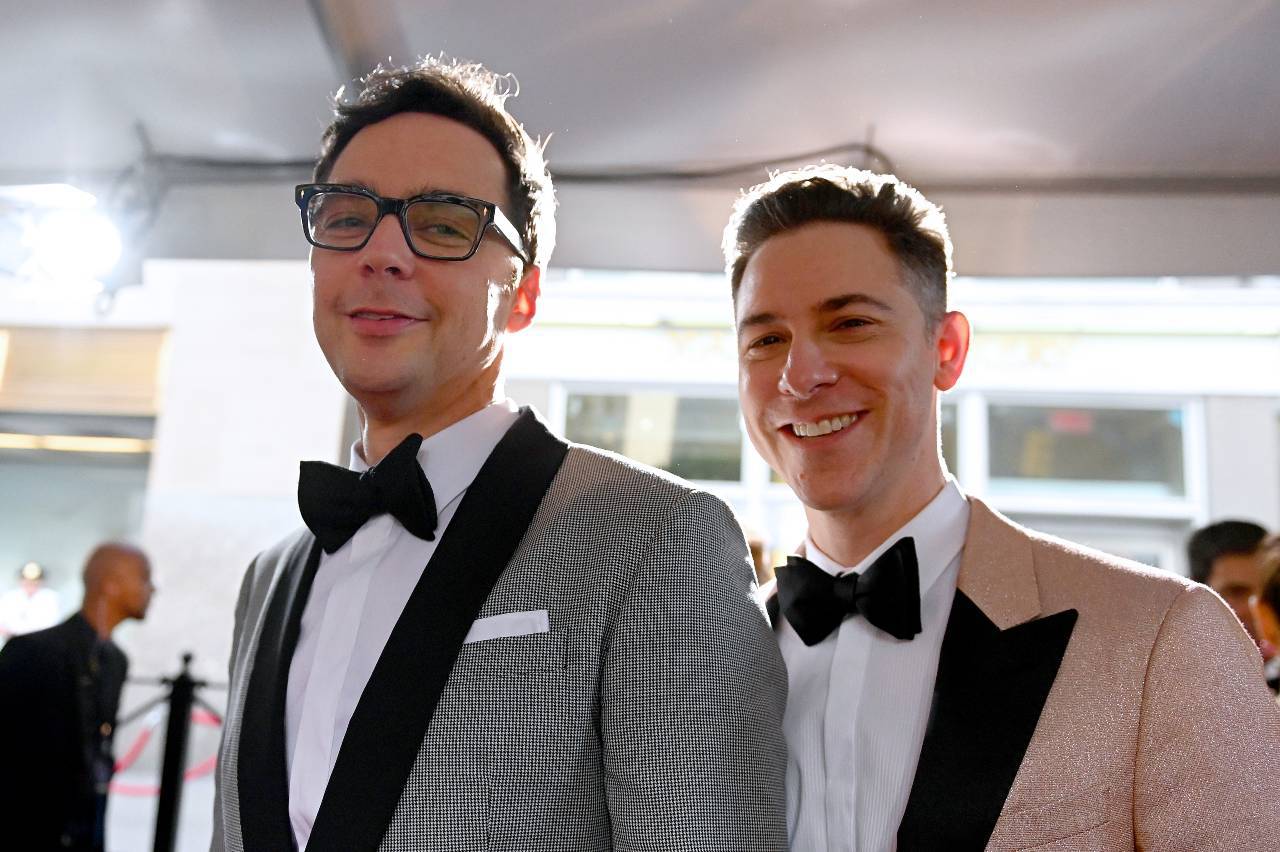 Jim Parsons e suo marito Todd Spiewak