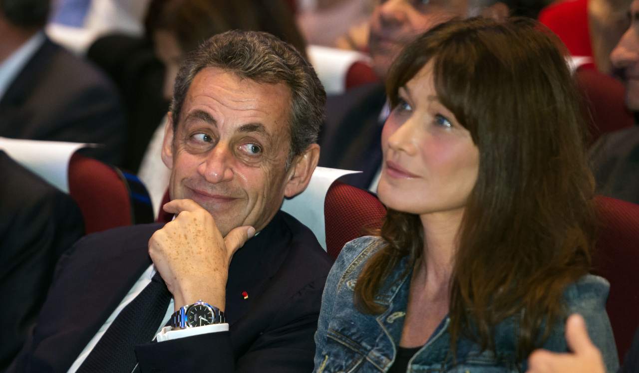 Nikolas Sarkozy e Carla Bruni 