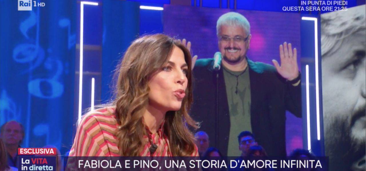 Fabiola Sciabbarrasi e Pino Daniele