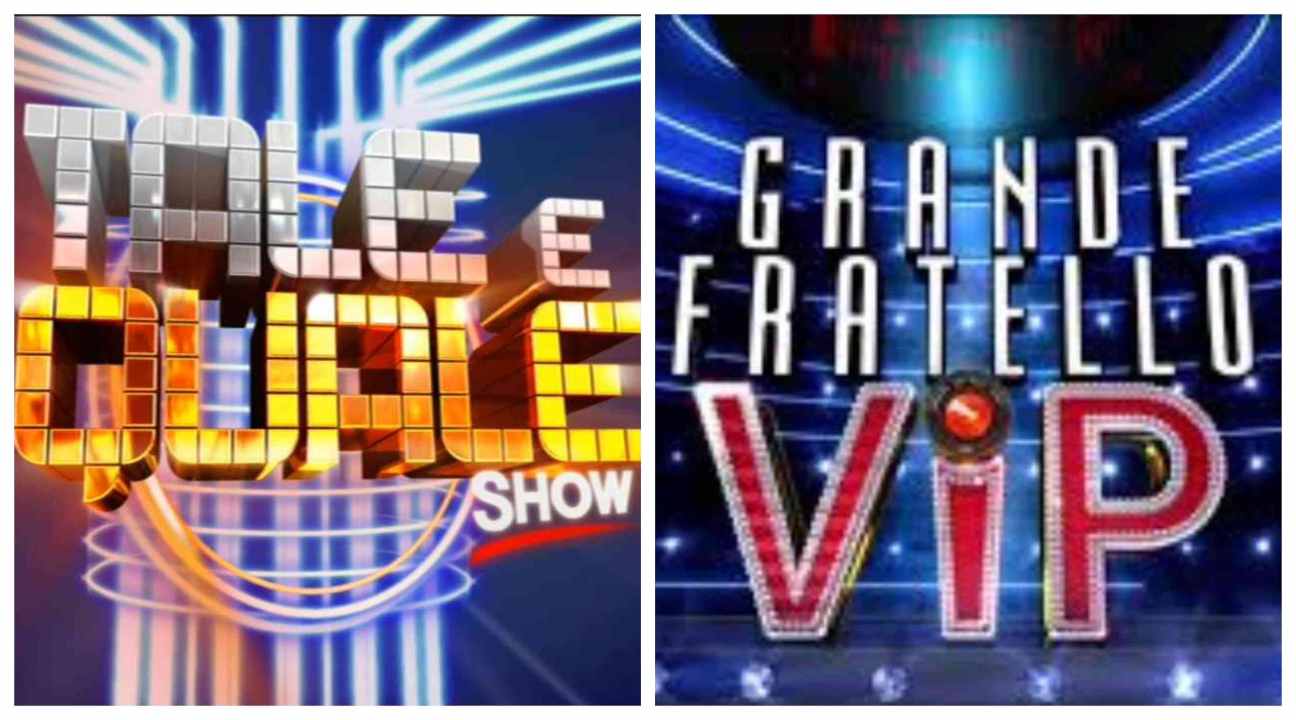 tale e quale show vs gf vip