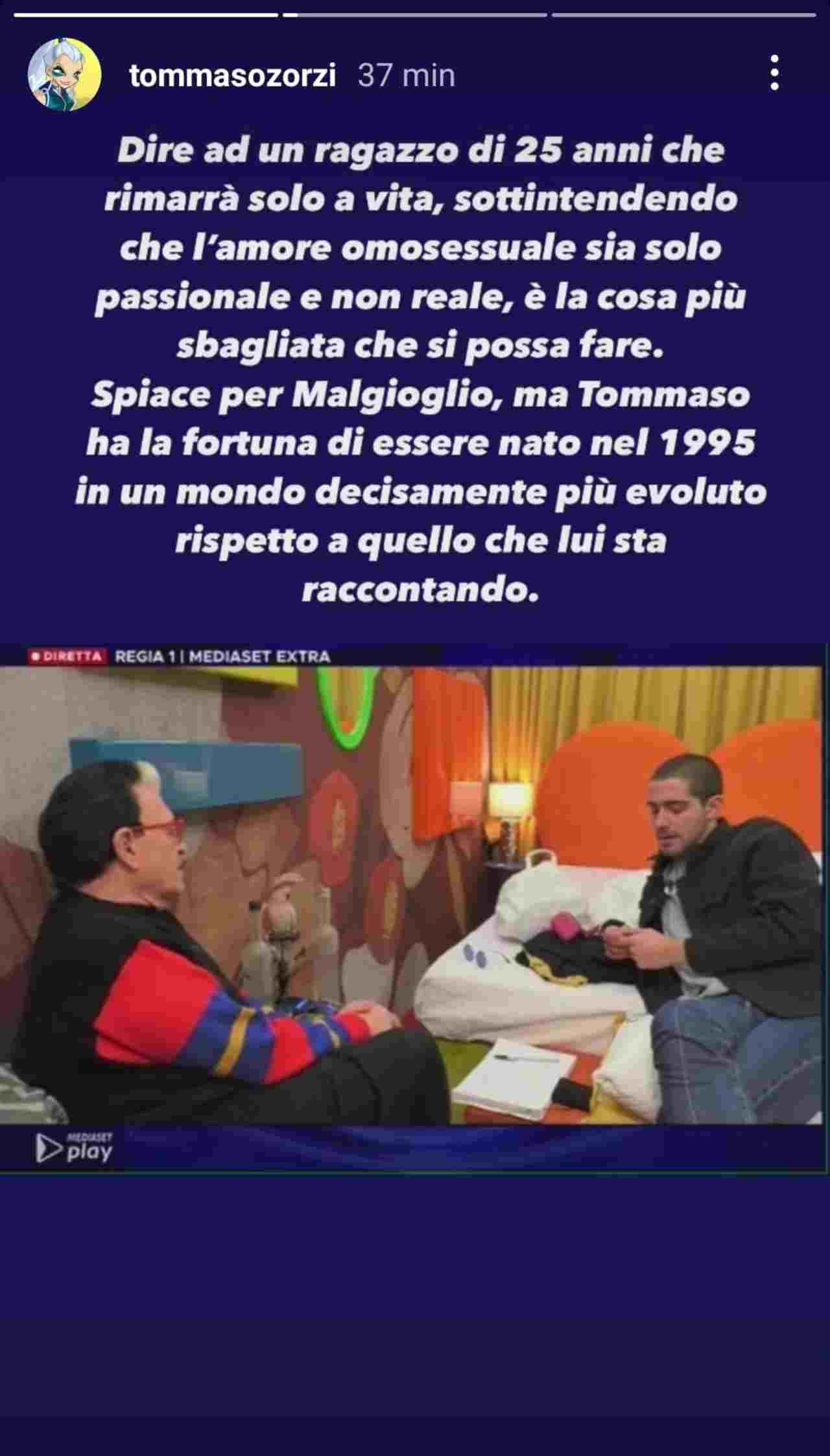 Tommaso Zorzi e Cristiano Malgioglio