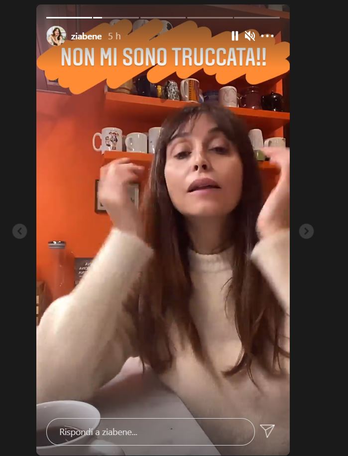 benedetta parodi senza trucco