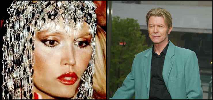 Amanda Lear l'amore con David Bowie: "Fu il primo a credere in me"