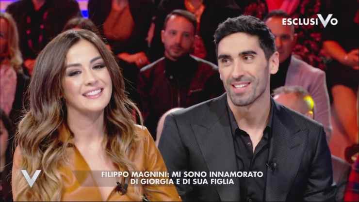 Giorgia Palmas e Filippo Magnini (Mediaset)