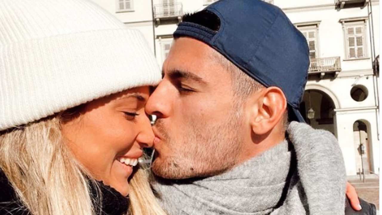 Alvaro Morata e la sua Alice, retroscena: "Ho snobbato quel messaggio"