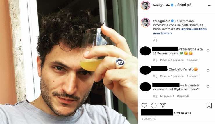 Alessandro Tersigni, quel retroscena sul matrimonio poco noto: "mi disse..."