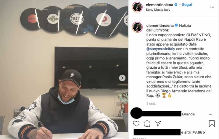 Clementino, che lavoro faceva prima? Come una scuola per il Rap