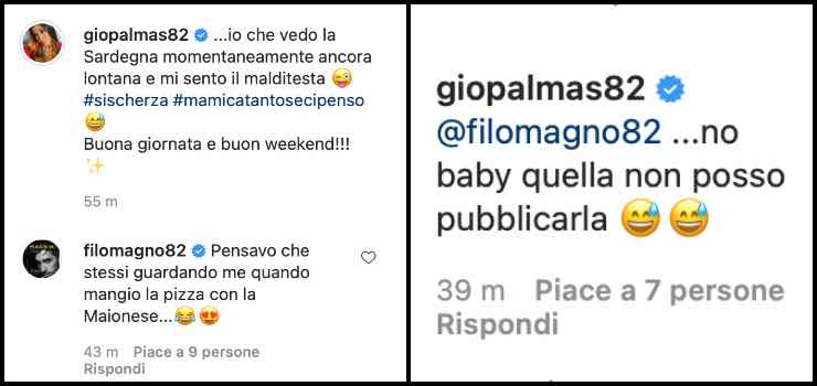 Giorgia Palmas, botta e risposta inaspettato: "Pensavo stessi guardando me"