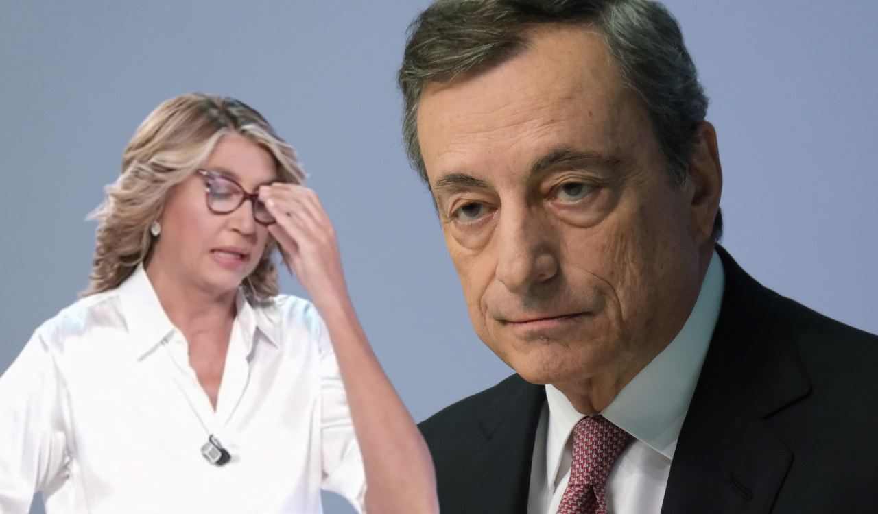 Myrta Merlino La7 L'Aria che tira attacco Mario Draghi