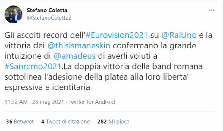 S. Coletta (Twitter)