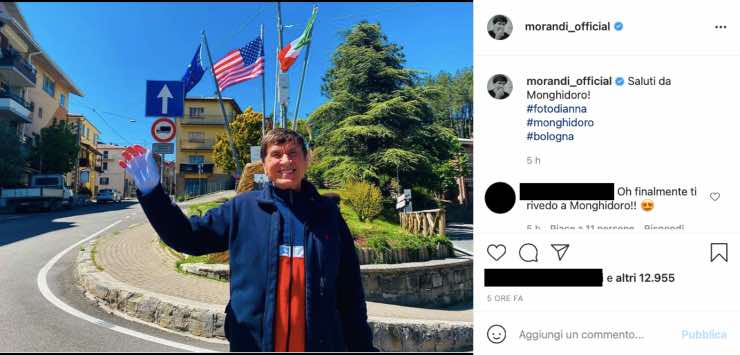 Gianni Morandi, il ritorno alle sue radici: quel dettaglio non sfugge