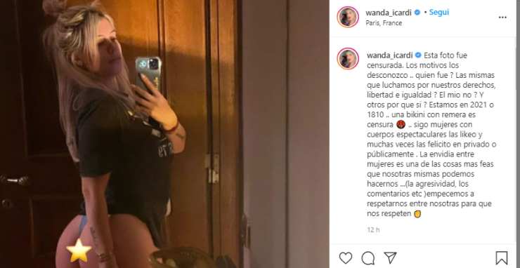 Wanda Nara (Instagram)
