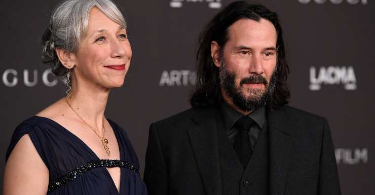 Keanu Reeves e Alexandra Grant