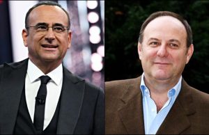 Carlo Conti, auguri a Gerry Scotti: un gesto li ha uniti per sempre