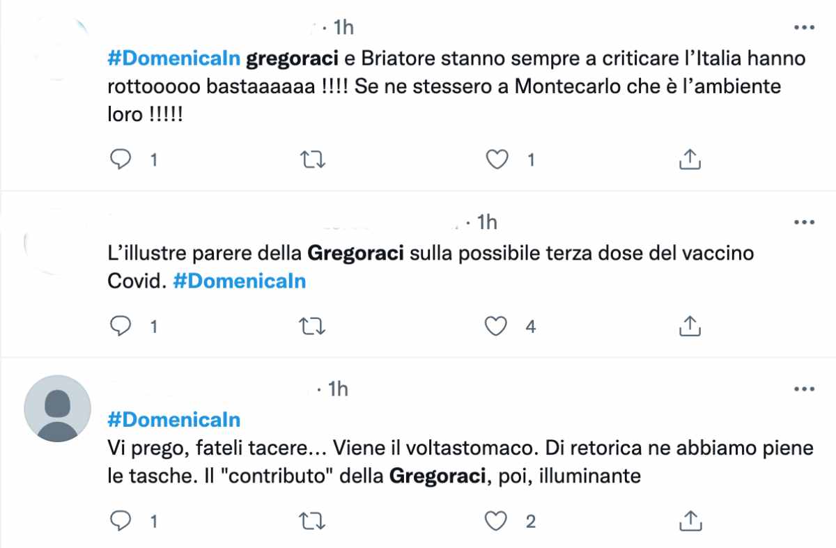 critiche Gregoraci