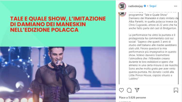 tale quale damiano
