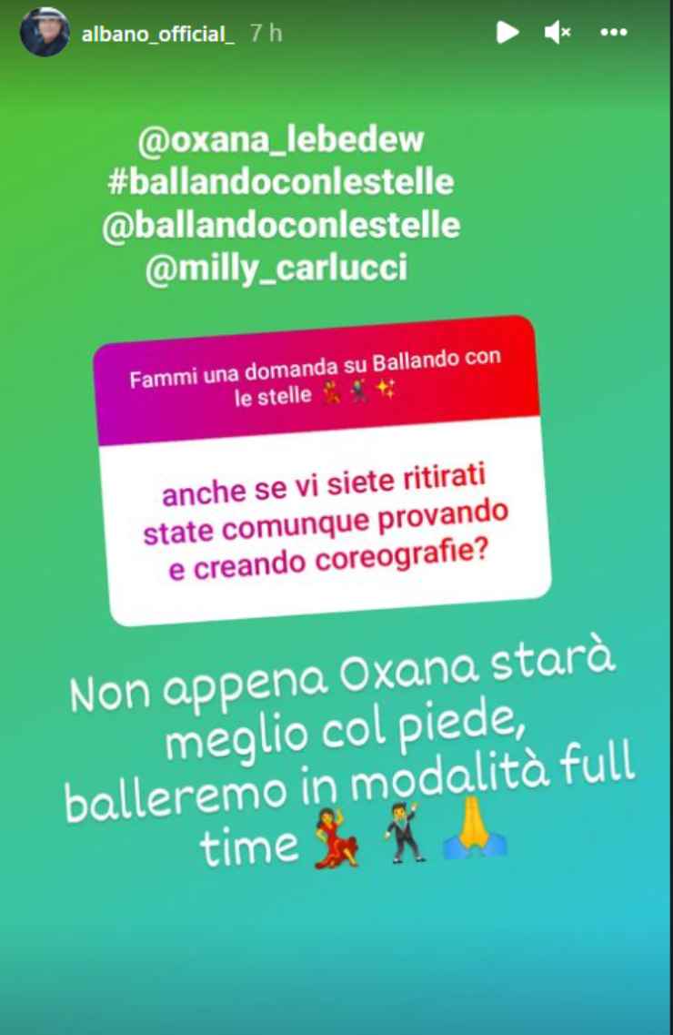 albano ballando stelle