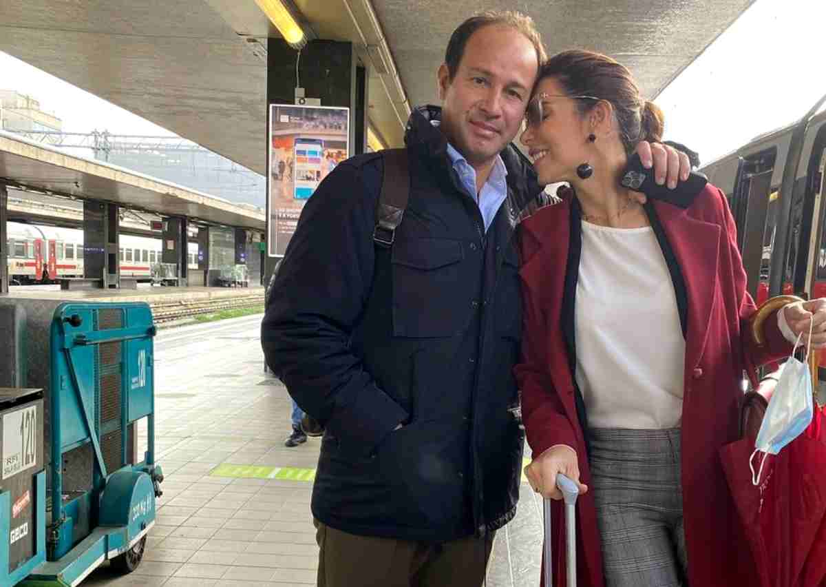 Marco Moraci e Veronica Maya