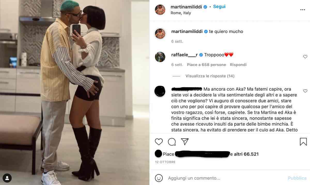 Martina e Raffaele (Instagram)