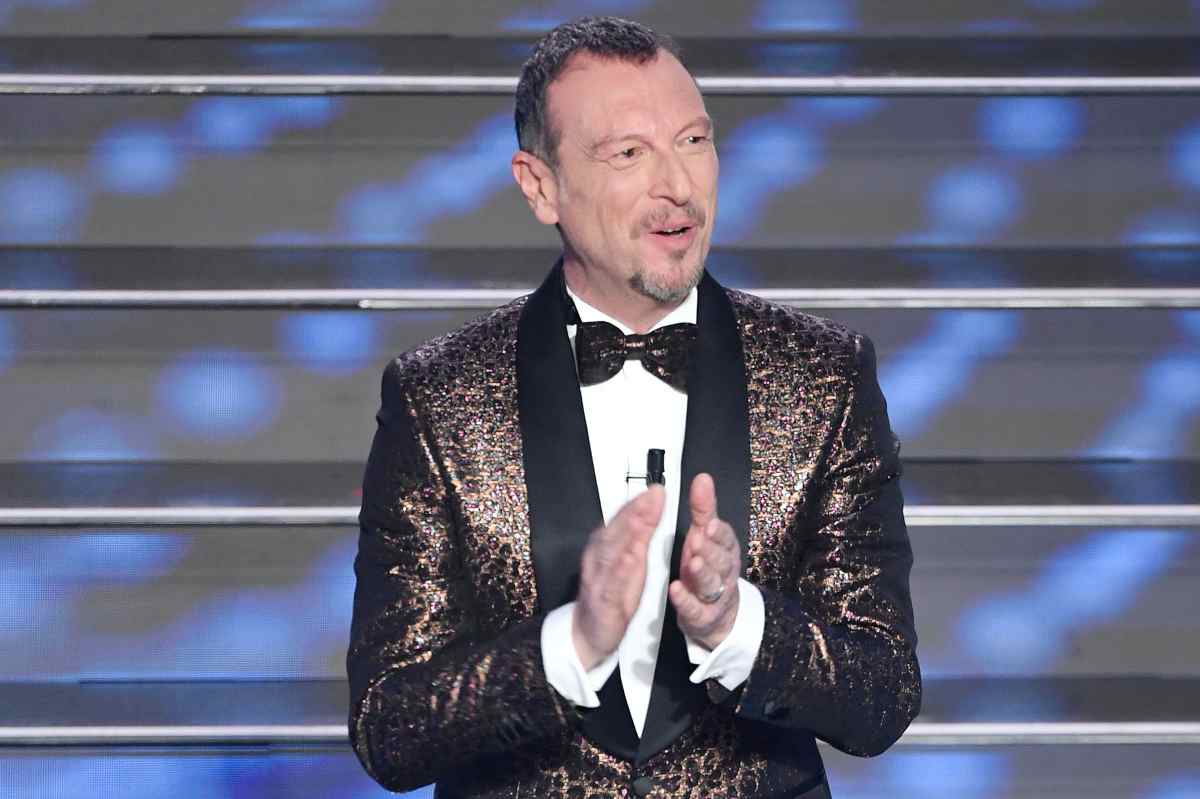 Sanremo 2022, Amadeus (Getty Images)