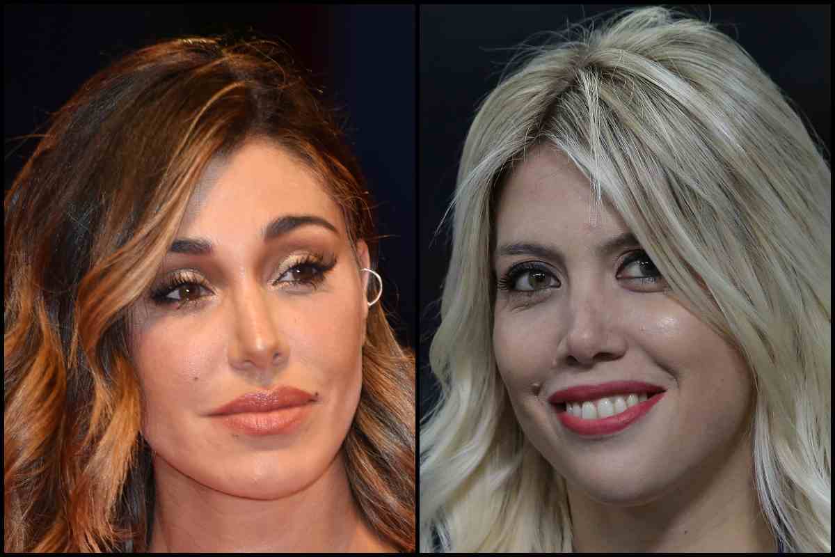 Wanda Nara e Belen Rodriguez