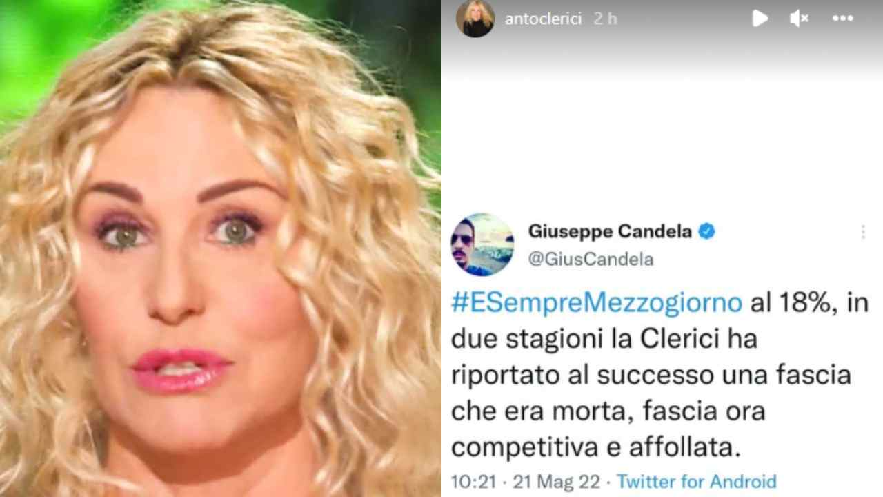 Antonella Clerici, storia