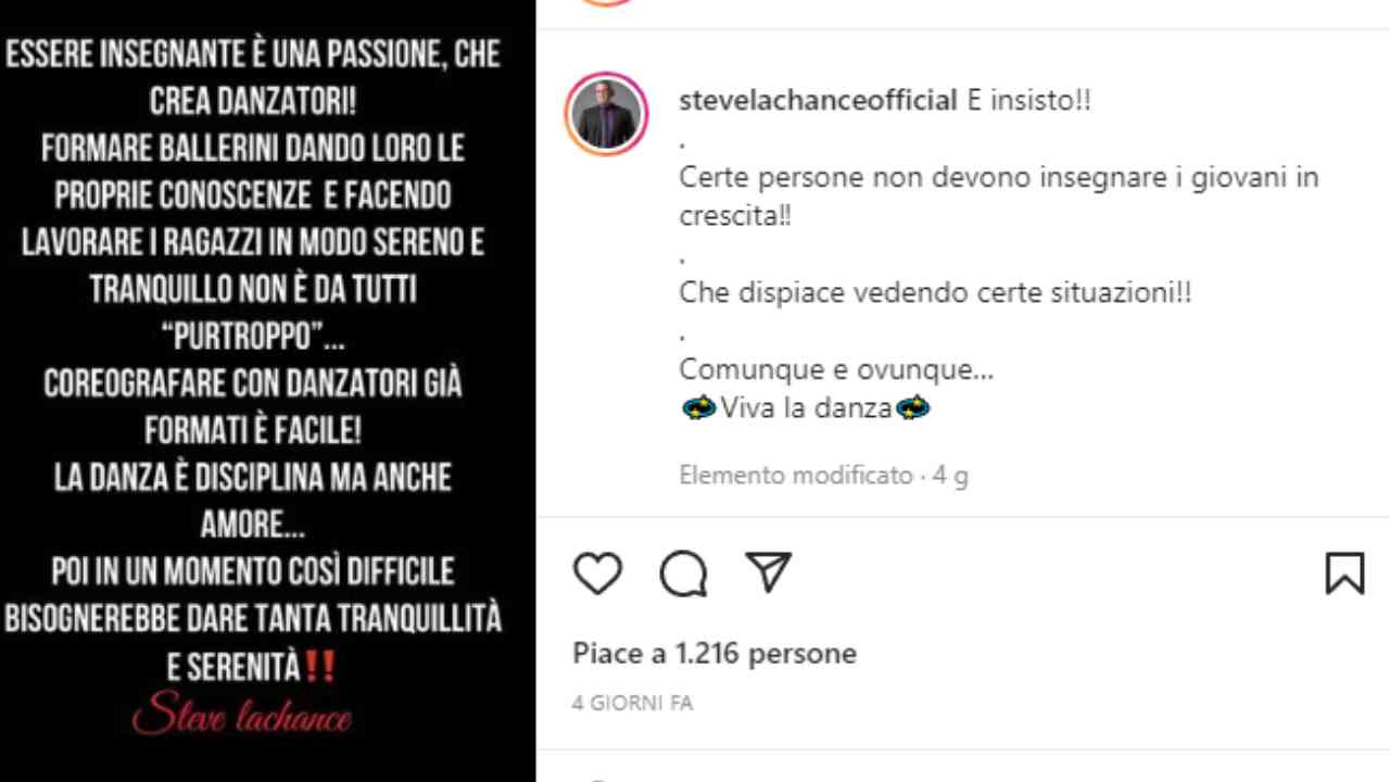 Steve La Chance, post