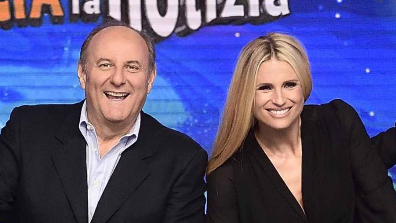 Striscia la Notizia, Gerry Scotti e Michelle Hunziker