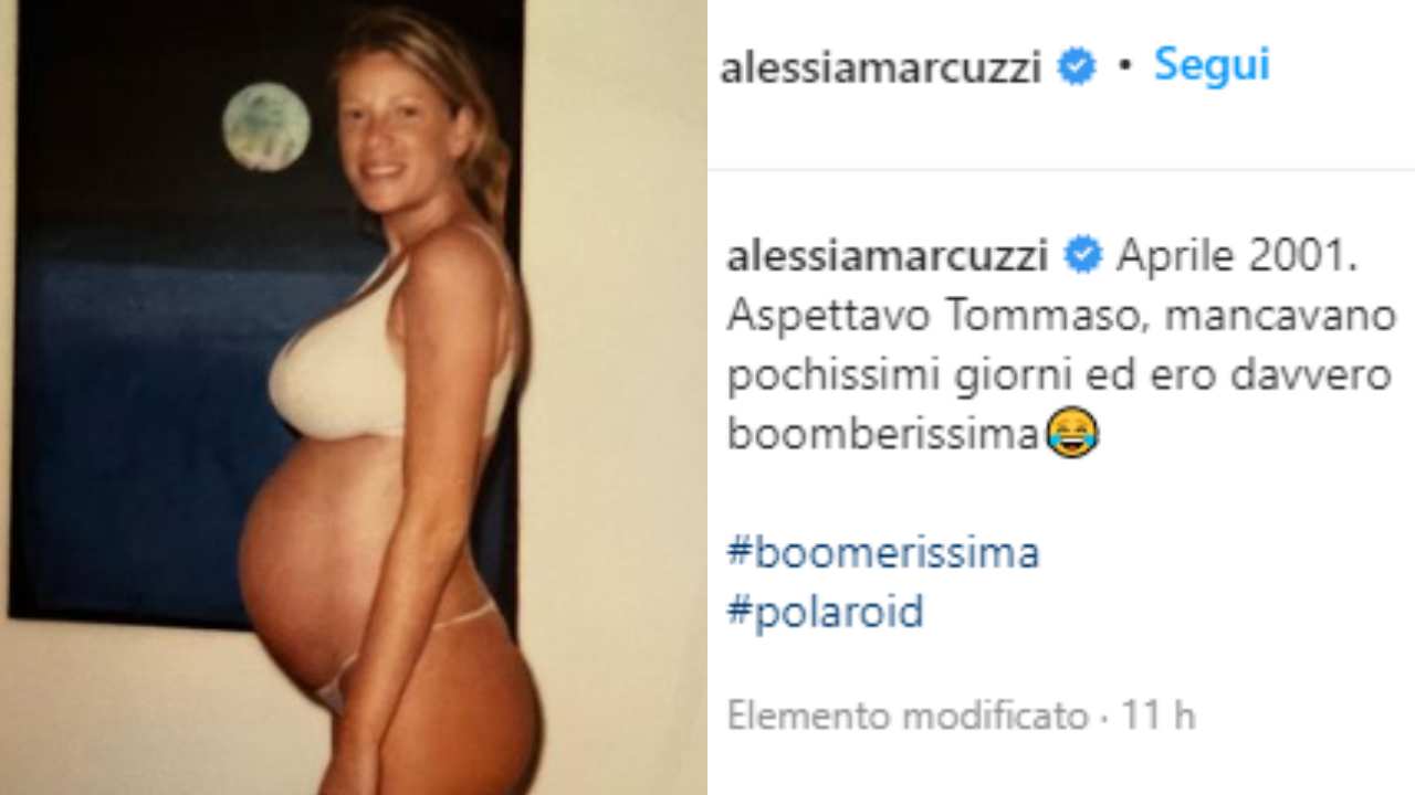 Alessia Marcuzzi, gravidanza