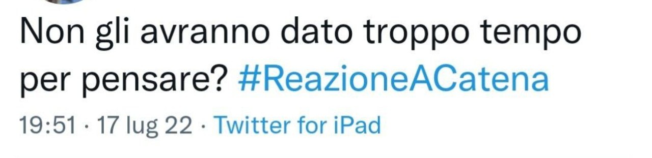 Polemica Reazione a Catena