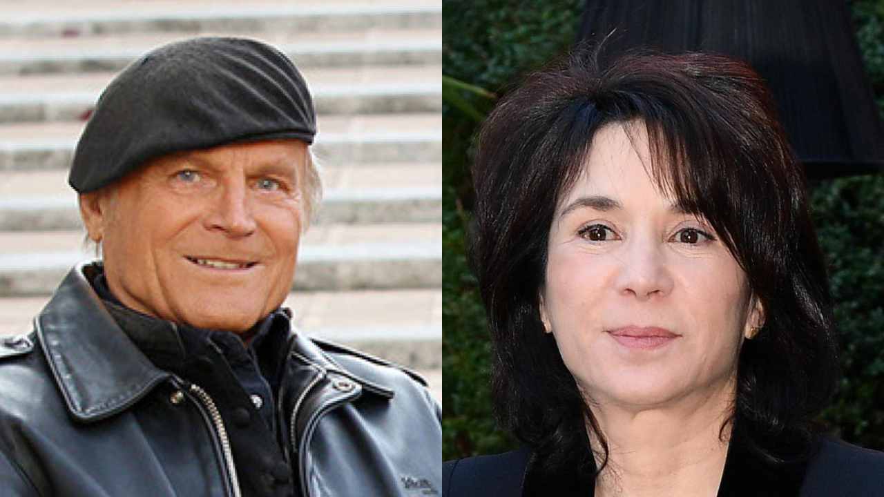 Terence Hill e Nathalie Guetta