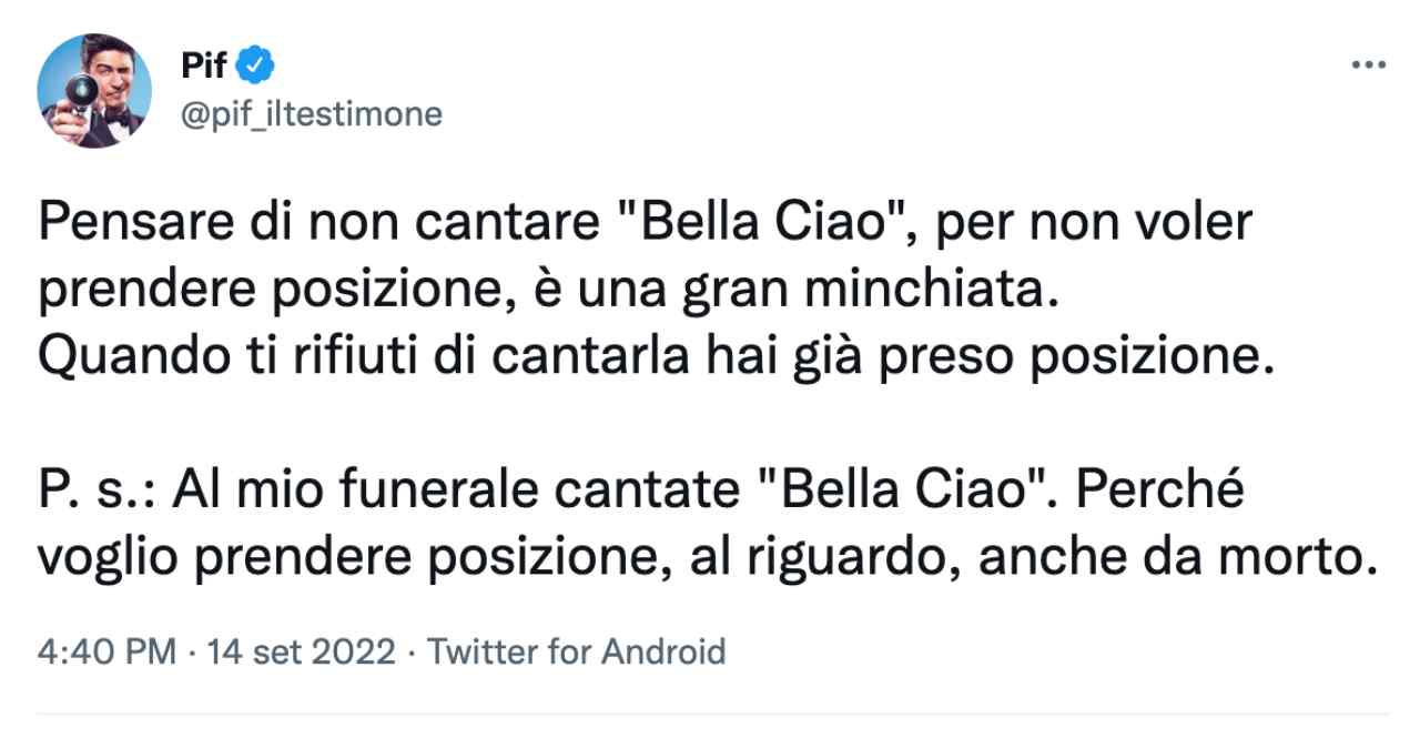 pif contro laura pausini