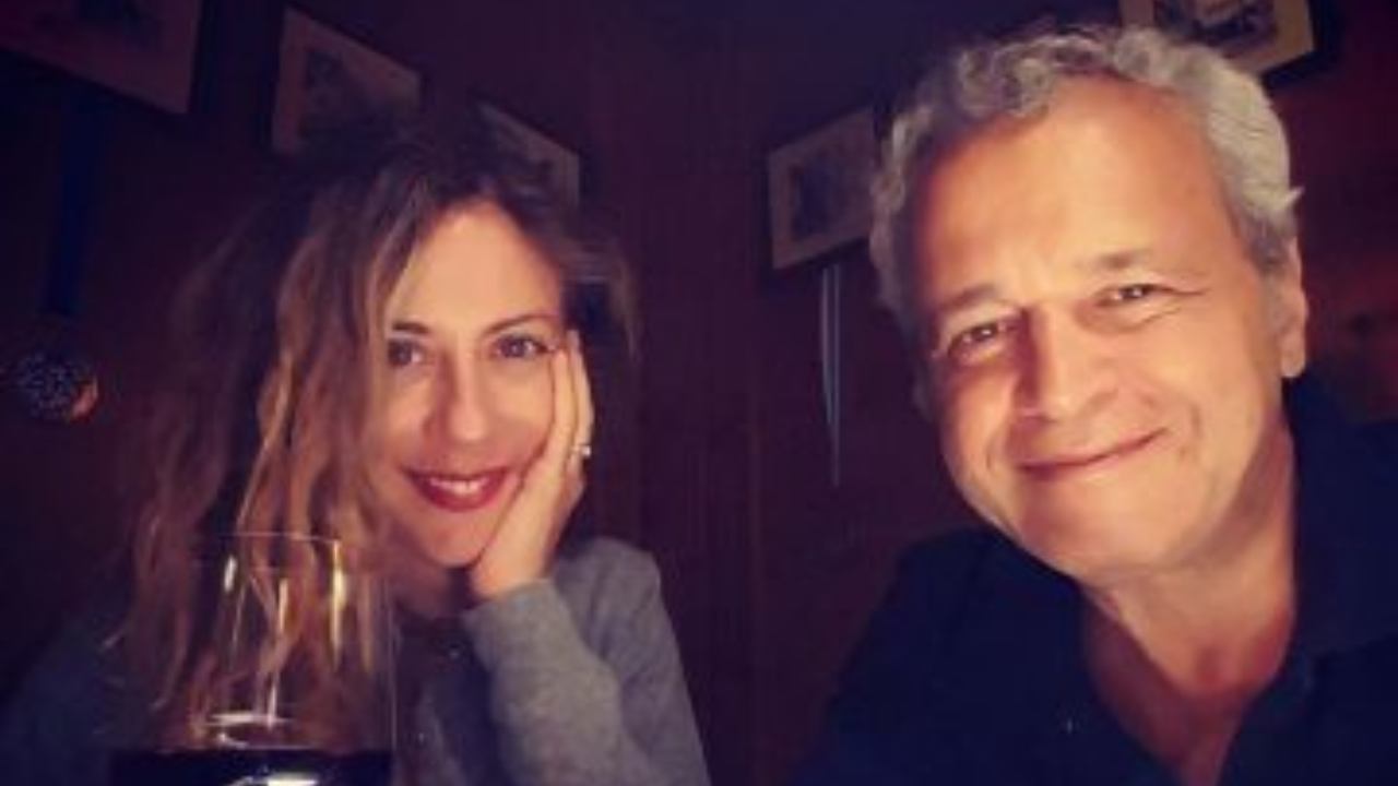 Francesca Fagnani e Enrico Mentana