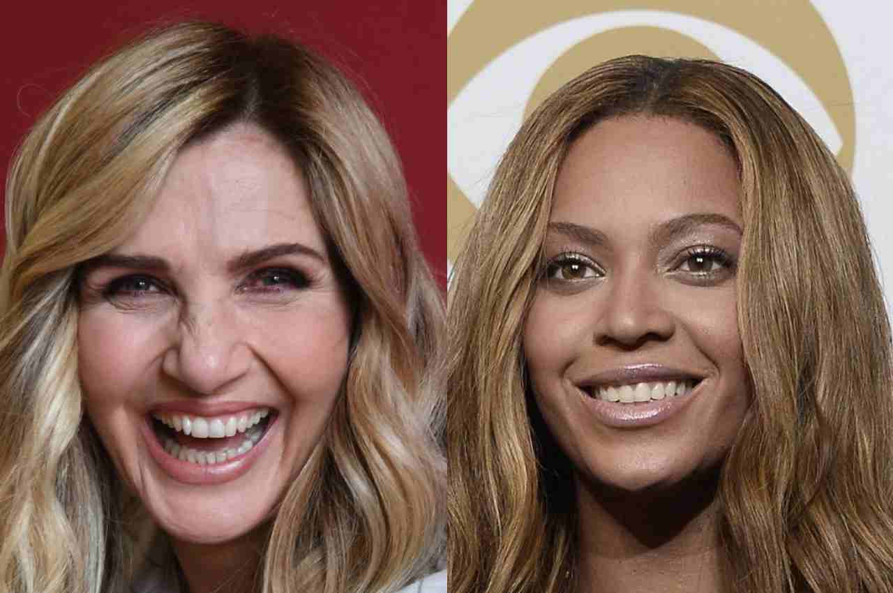 Lorella Cuccarini e Beyoncé