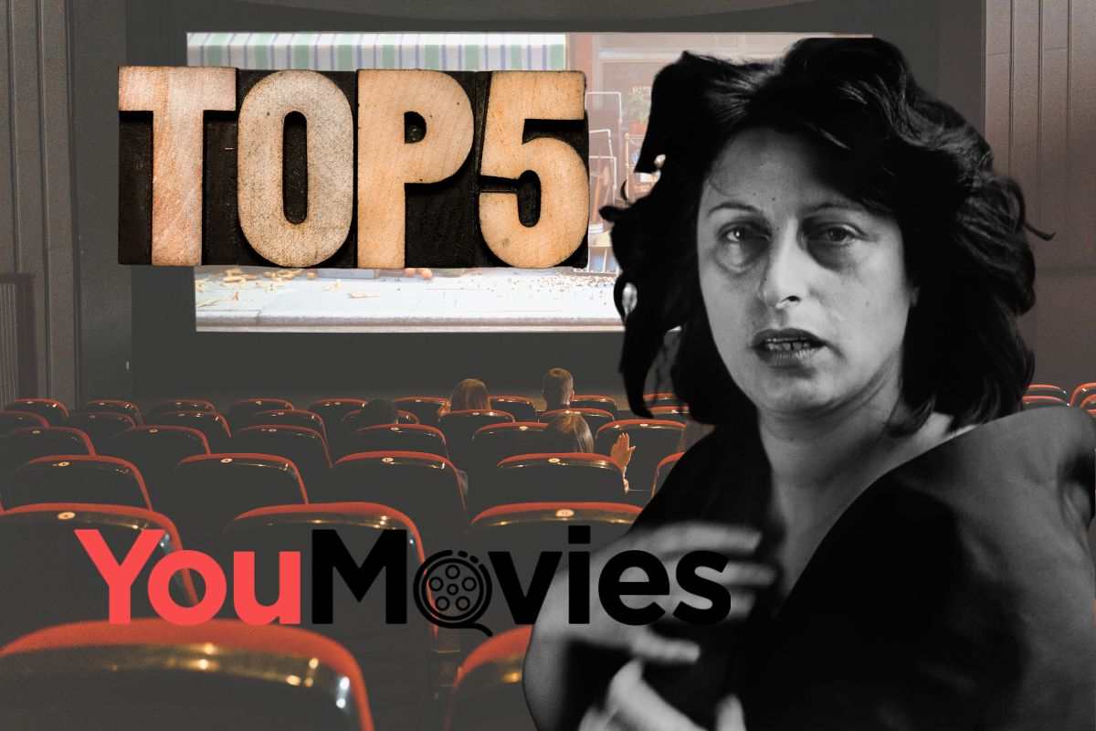 anna magnani e sull sfondo il cinema e la scritta top 5