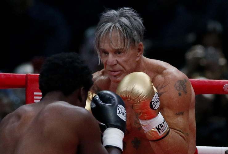 rourke fa boxe