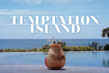 vaso, mare e logo temptation island